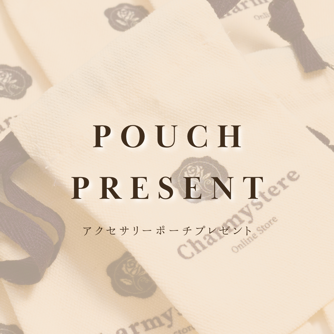 🎁アクセサリーポーチプレゼント🎁
