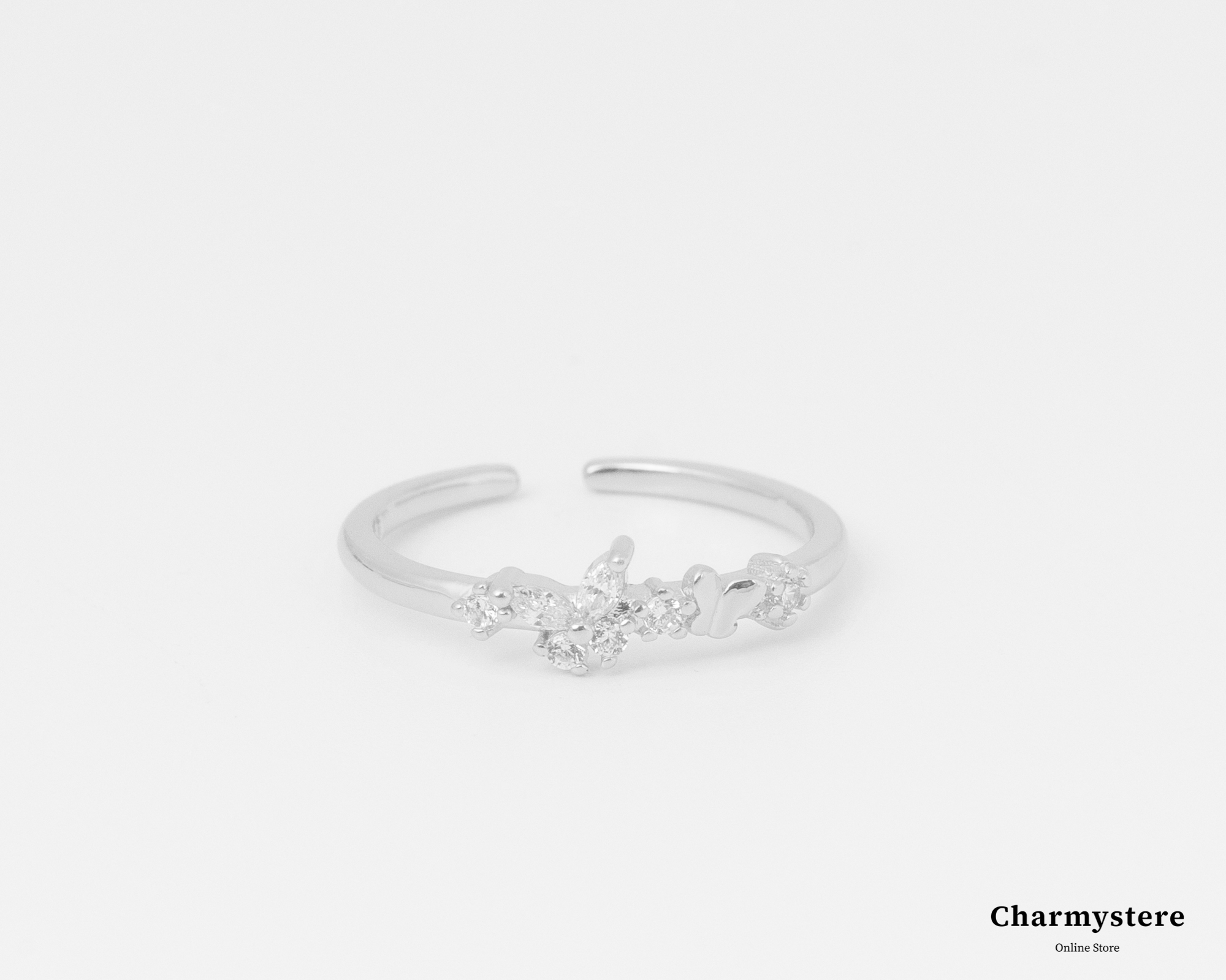 シマーリングバタフライリング