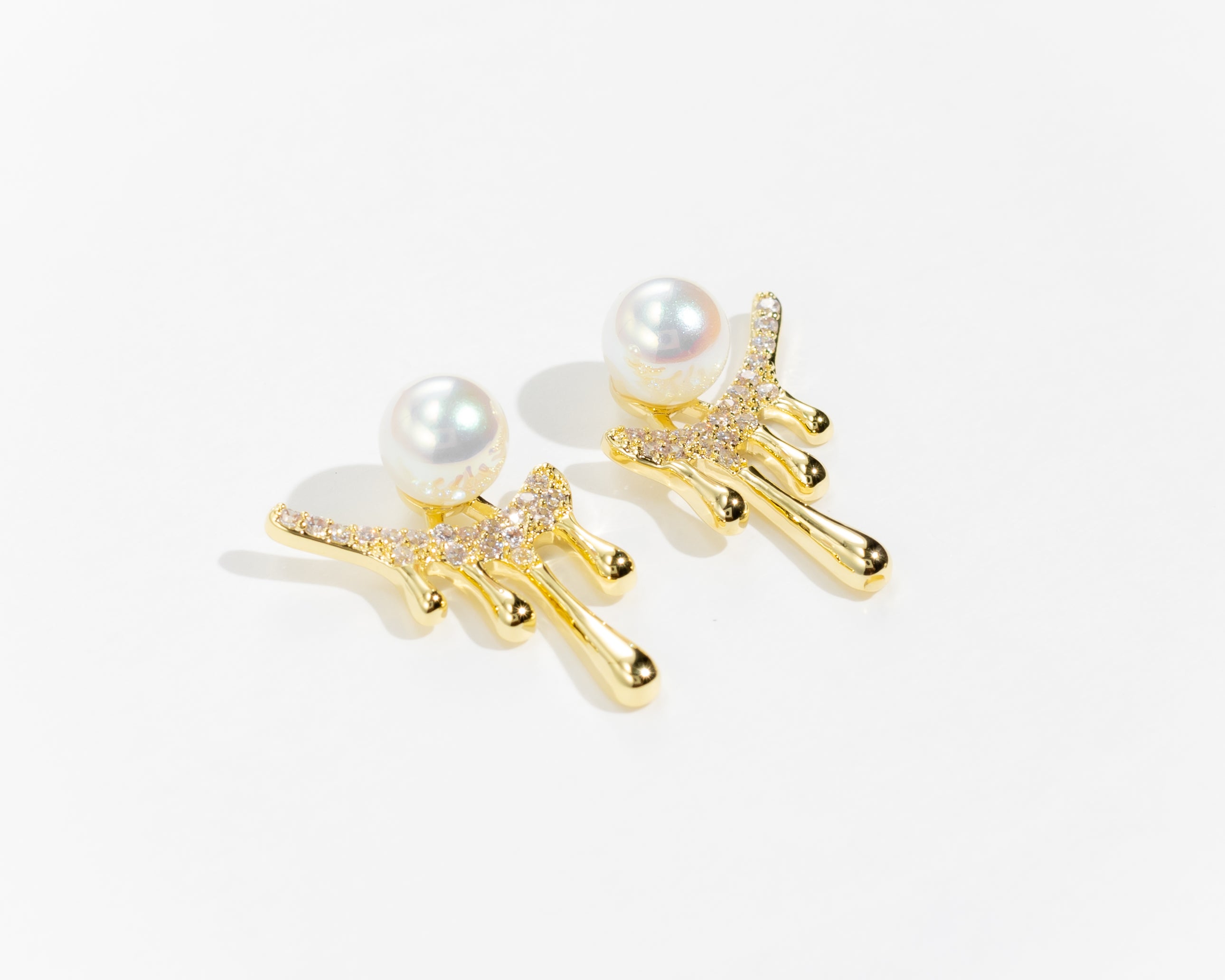 ドロップパールピアス