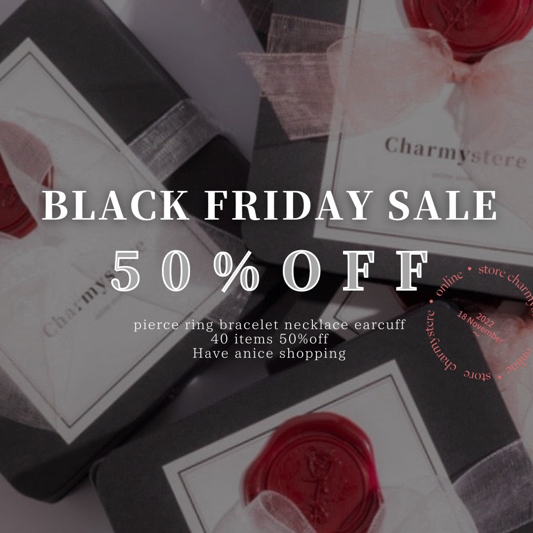 【50%OFF】BLACK FRIDAY SALE