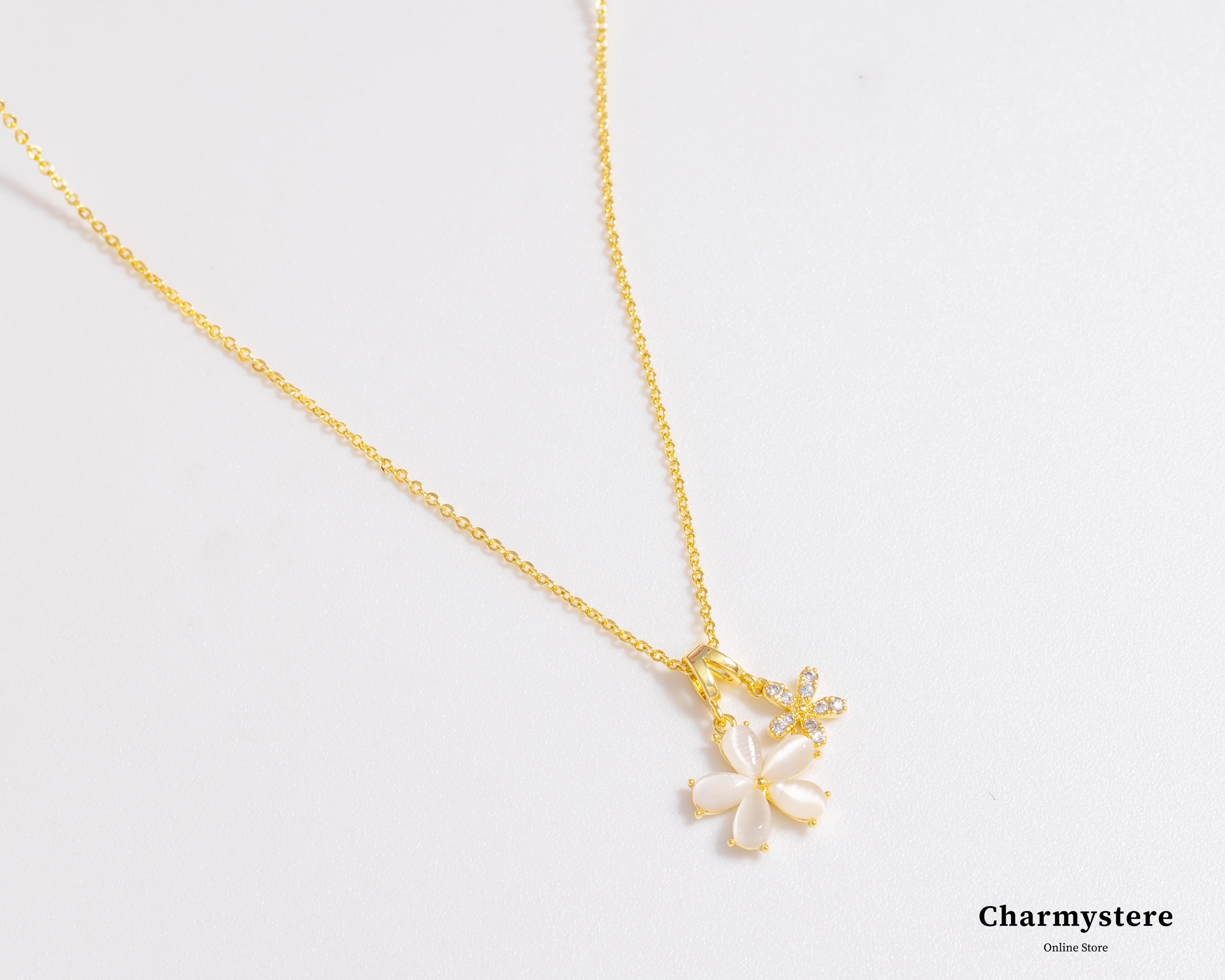 flower necklace