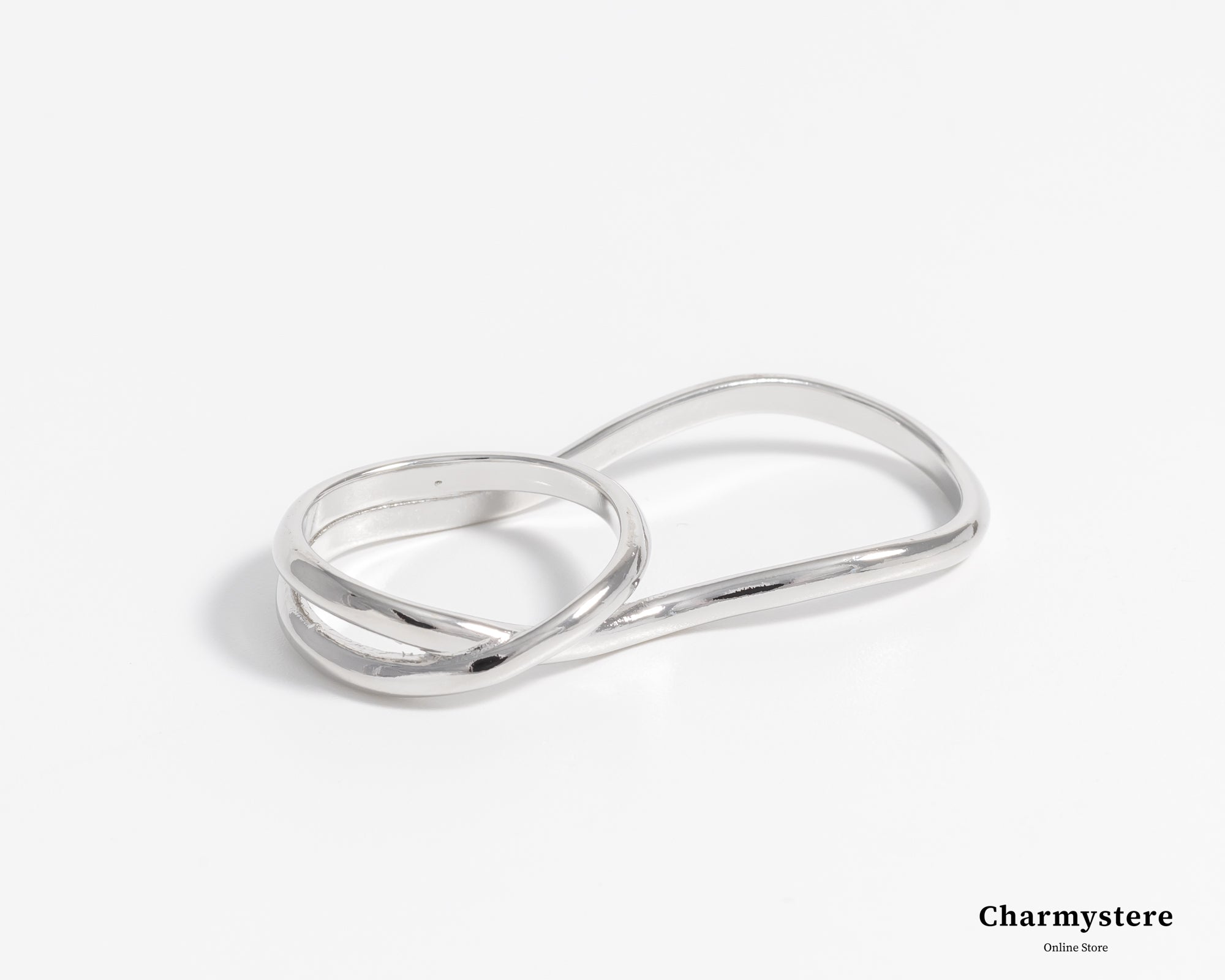 2way double finger ring