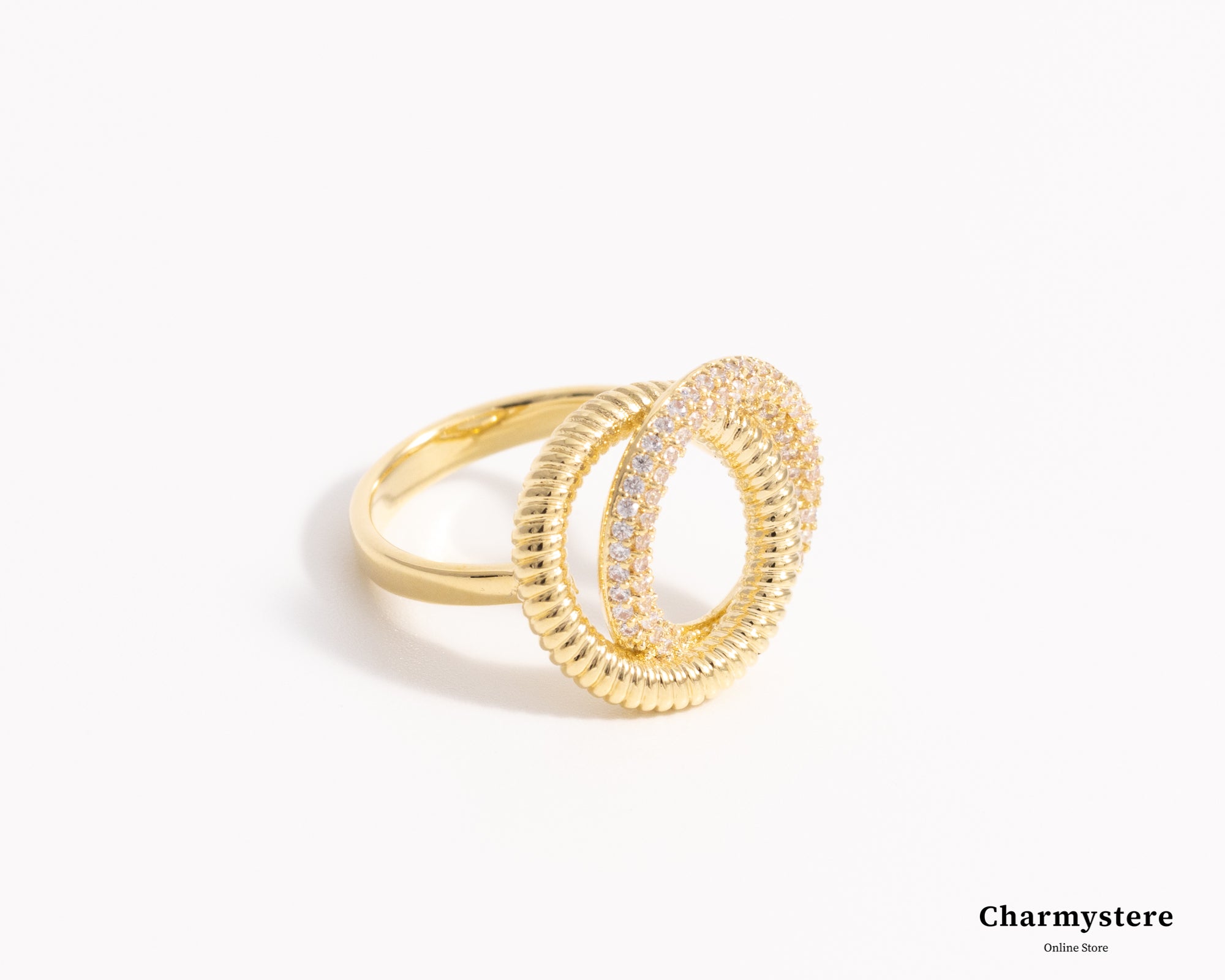 Double Circle Ring