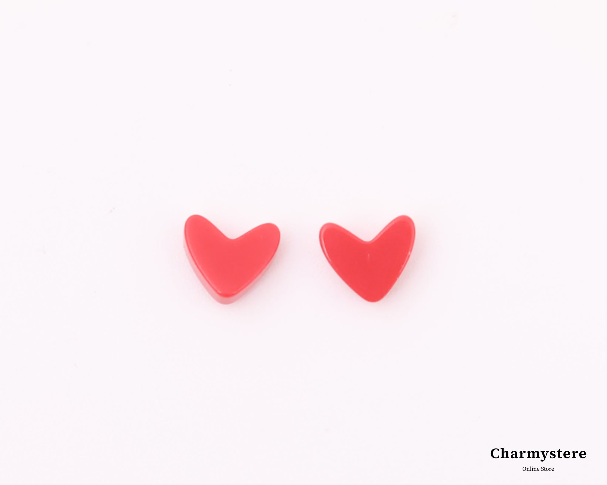 シャープスカーレットハートピアス