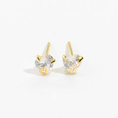 secret heart mini earrings